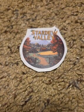 Stardew Valley Autumn Farm Sticker - Cozy Farm Game